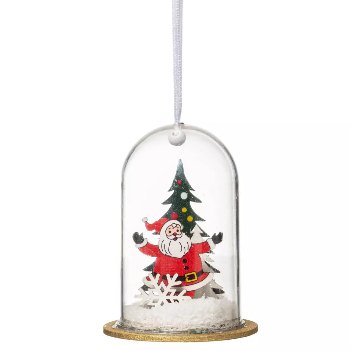 Père Noël à suspendre (H10 cm) Cloche Multicolore