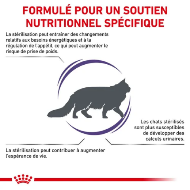 Croquettes Royal Canin Neutered Satiety Balance pour chat