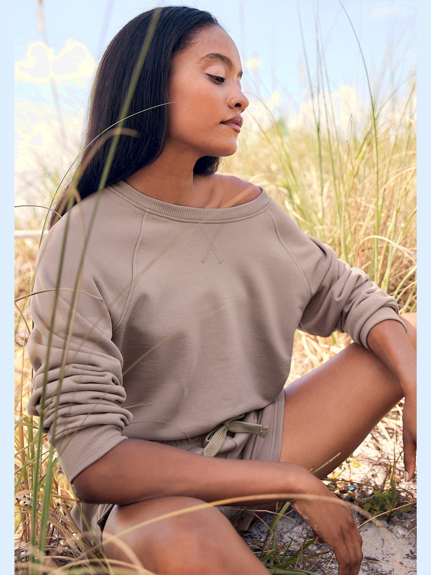 Sweatshirt d'intérieur structuré