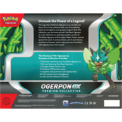 Pokémon premium collection ogerpon 6-pak