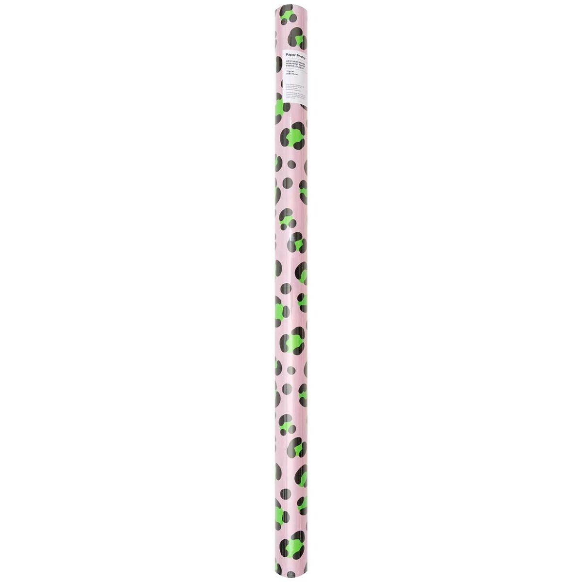 Rouleau de papier cadeau motifs leopard Rico Design