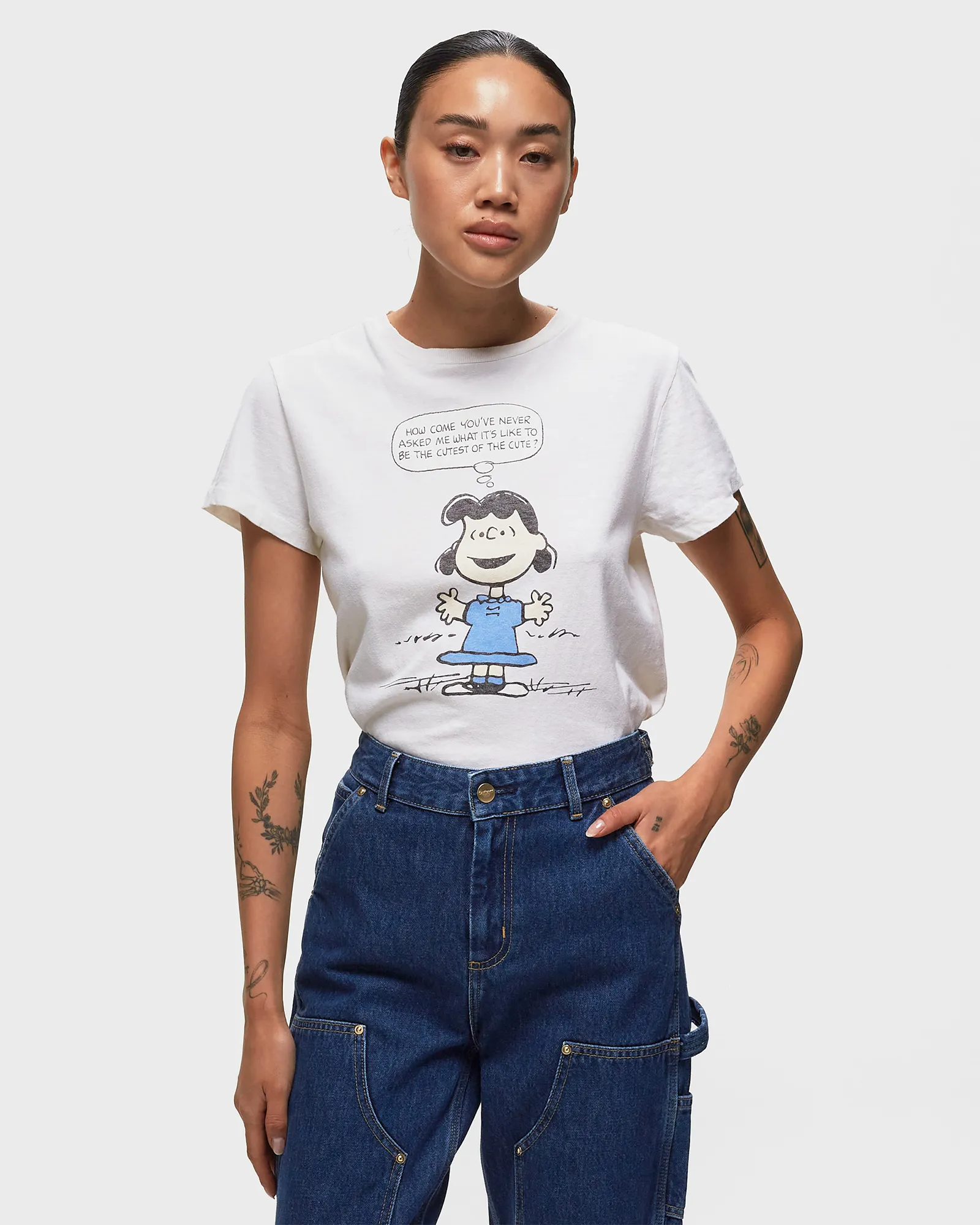 Re/Done CLASSIC TEE LUCY CUTE