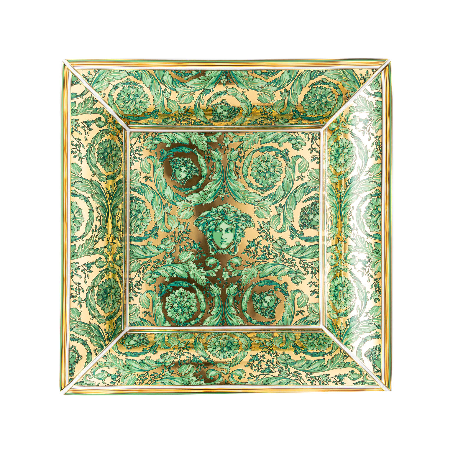 Medusa Garland Medusa Garland Green Schale 28 cm