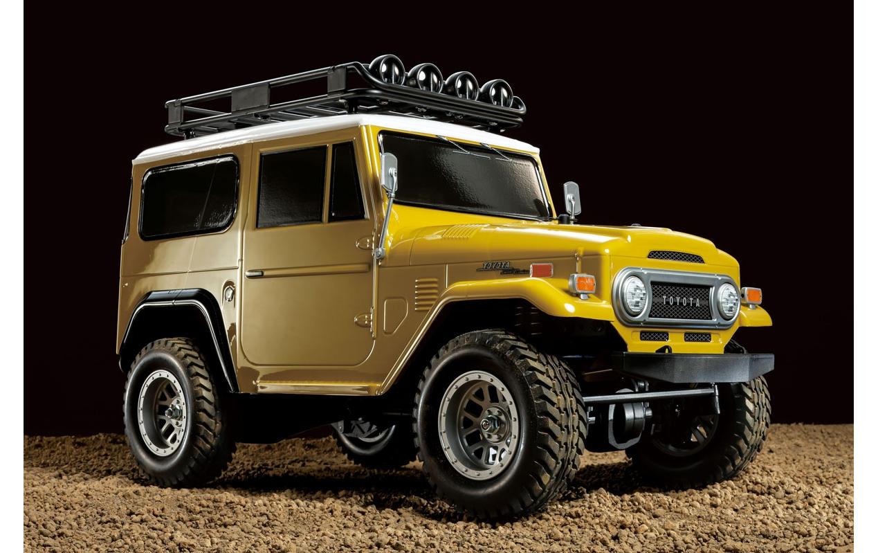 Scaler Toyota Land Cruiser 40, CC-02, Bausatz, 1:10<br>Toyota Land Cruiser Off-Road Modell im Massstab 1:10
