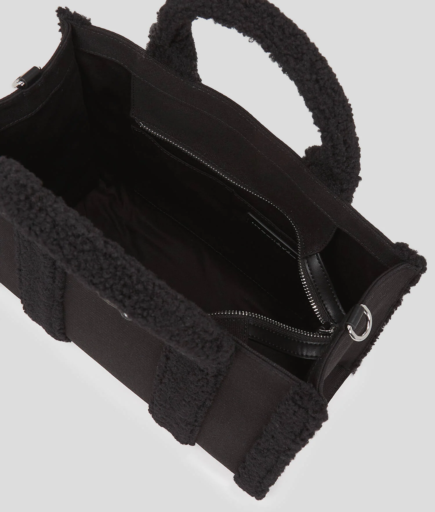 CABAS EN SHEARLING K/IKONIK KARL