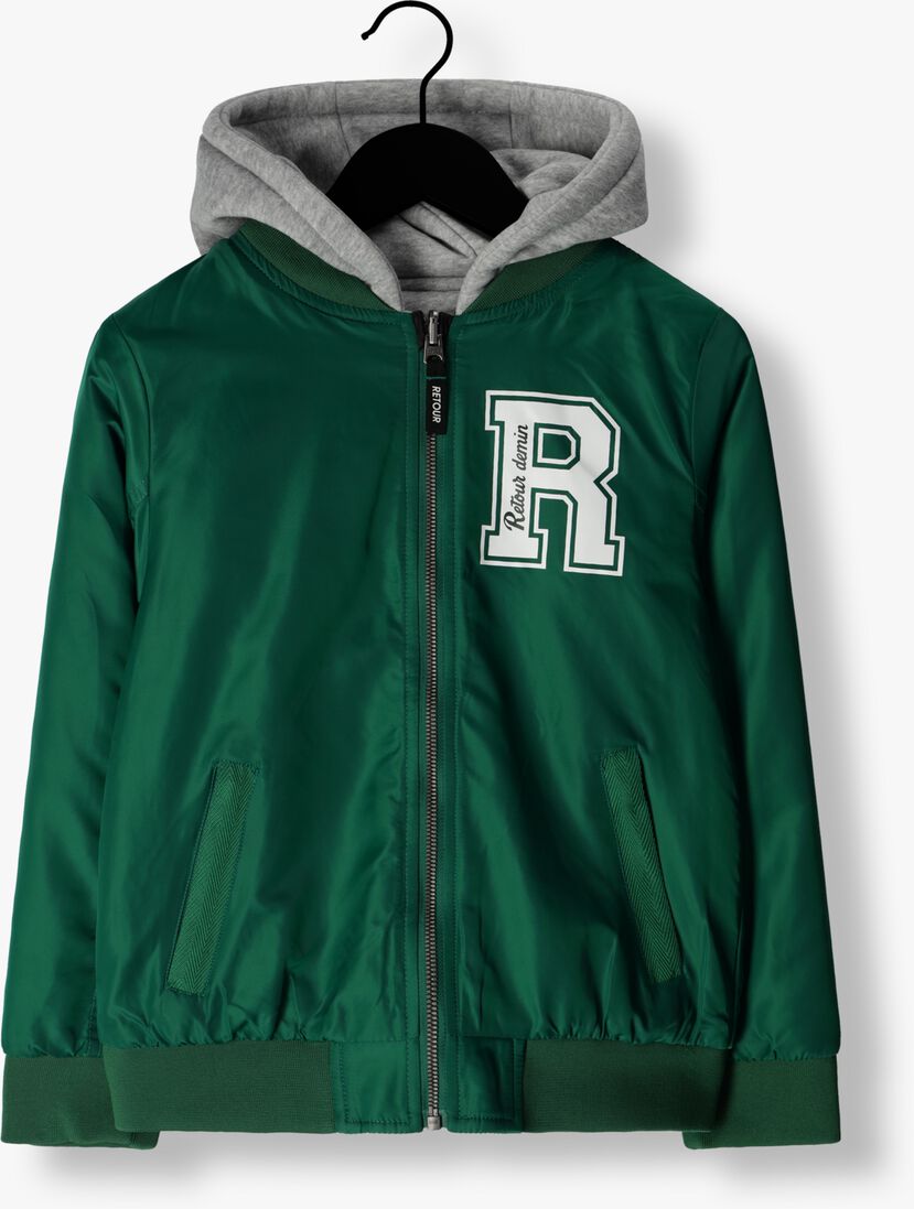 RETOUR groene retour t-shirt ves 1
