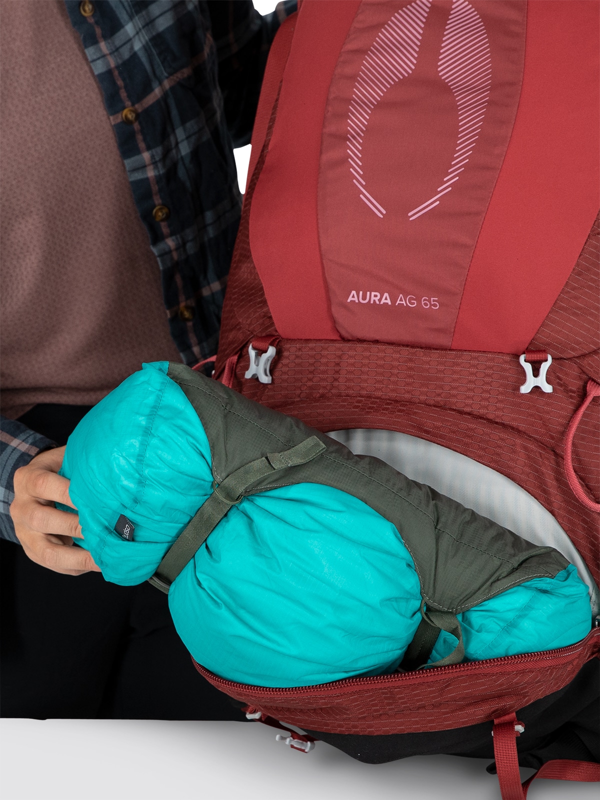 Osprey Aura AG 65L<br>Langtursekk til dame