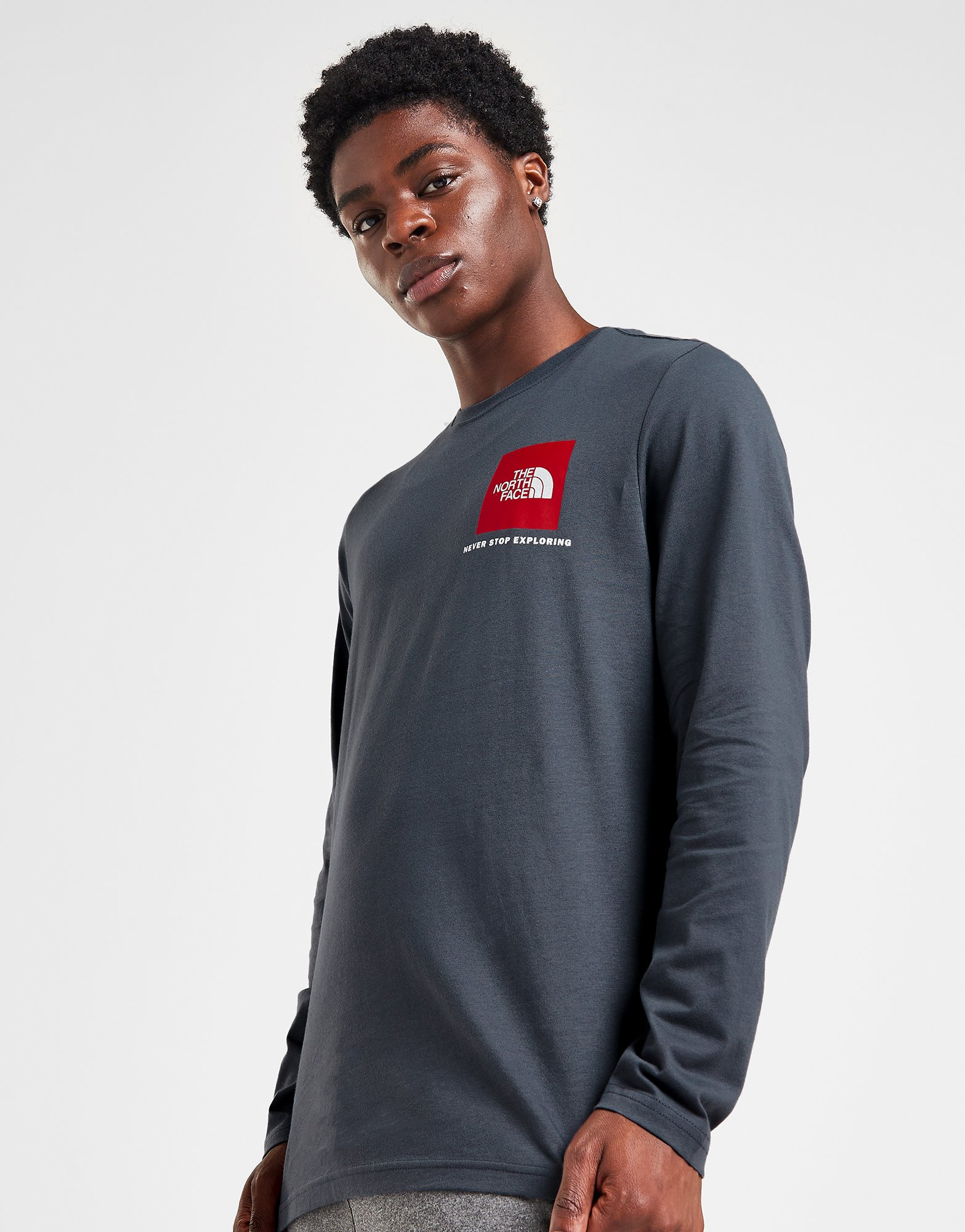 The North Face T-Shirt Manches Longues Fine Box Homme