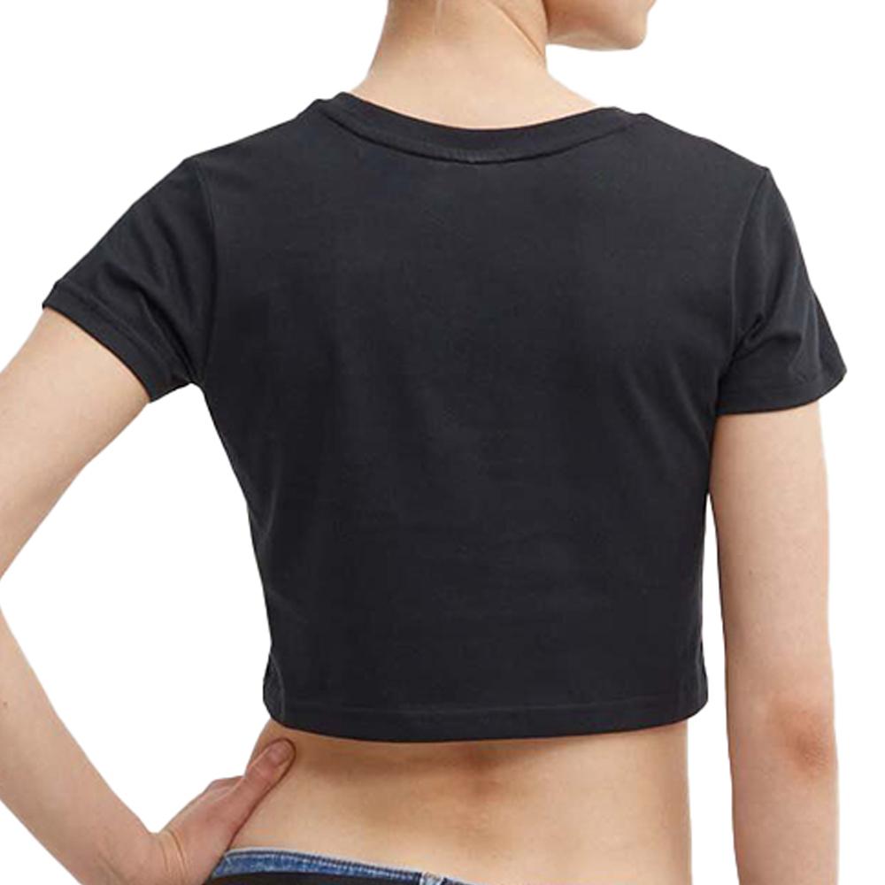 Converse T-shirt Noir/Blanc Femme Converse Heart
