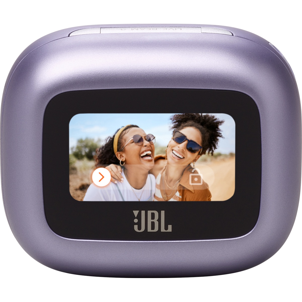 JBL Live Beam 3 helt trådløse in-ear hodetelefoner (lilla)