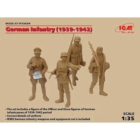 ICM 1/35 WWII Deutsche Infanterie