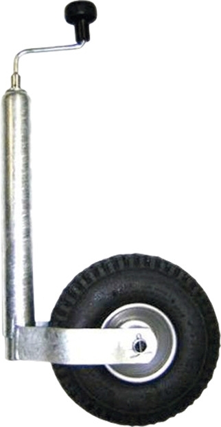 moog Trailerparts Stützrad verzinkt mit Luftrad