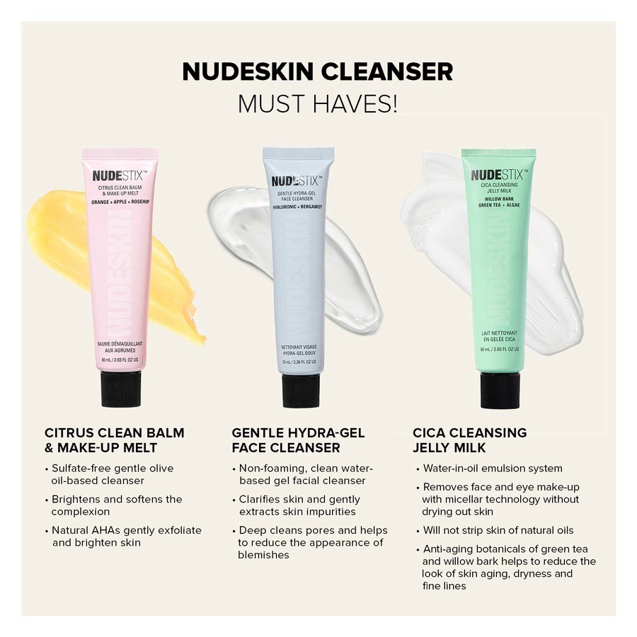 Nudestix Nudeskin Cica Cleansing Jelly Milk 60ml