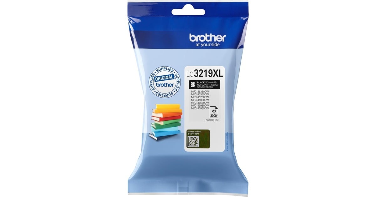 BrotherOriginele LC-3219XLBK zwarte inktcartridge