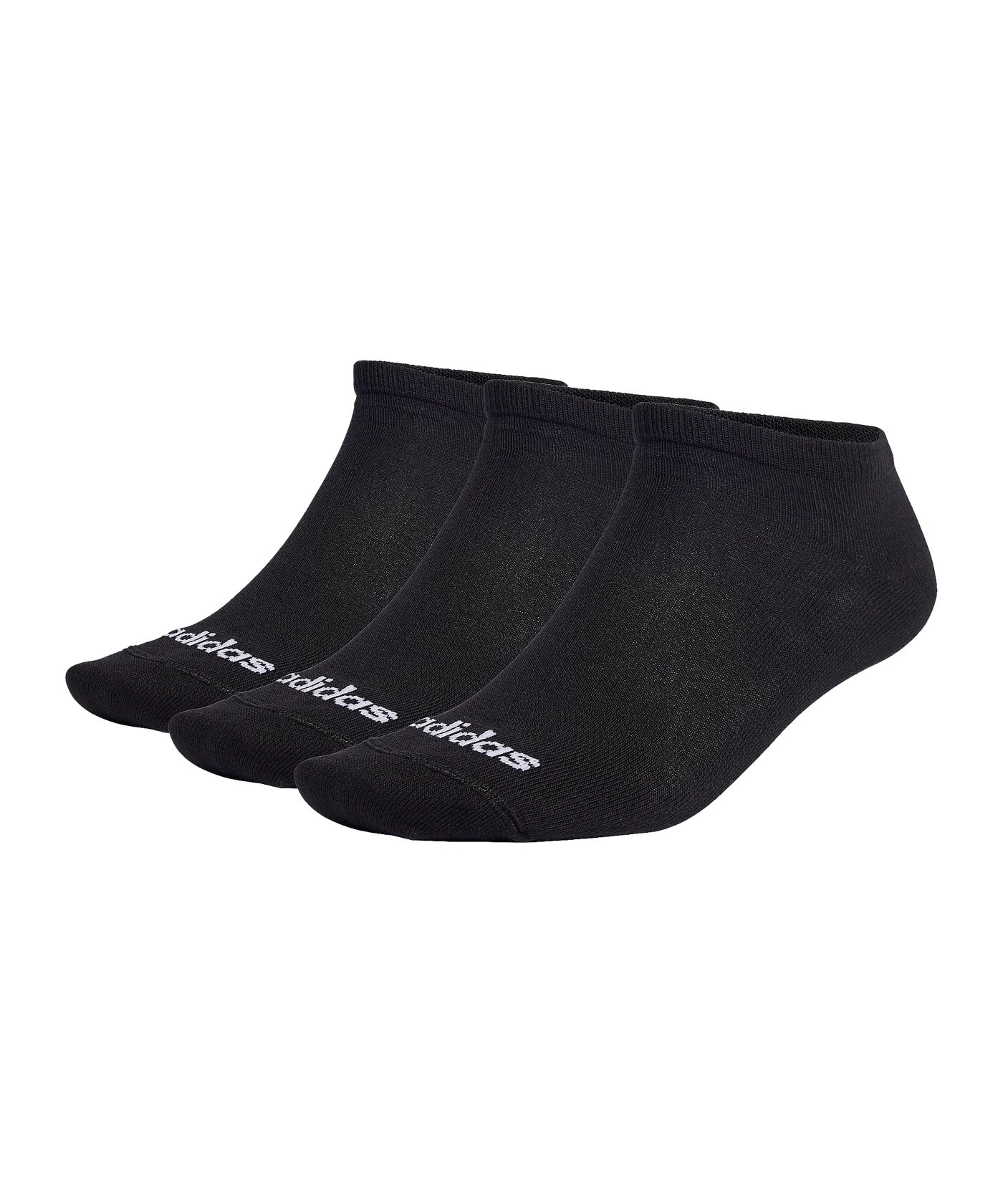 adidas Low Cut Socken 3er Pack Schwarz