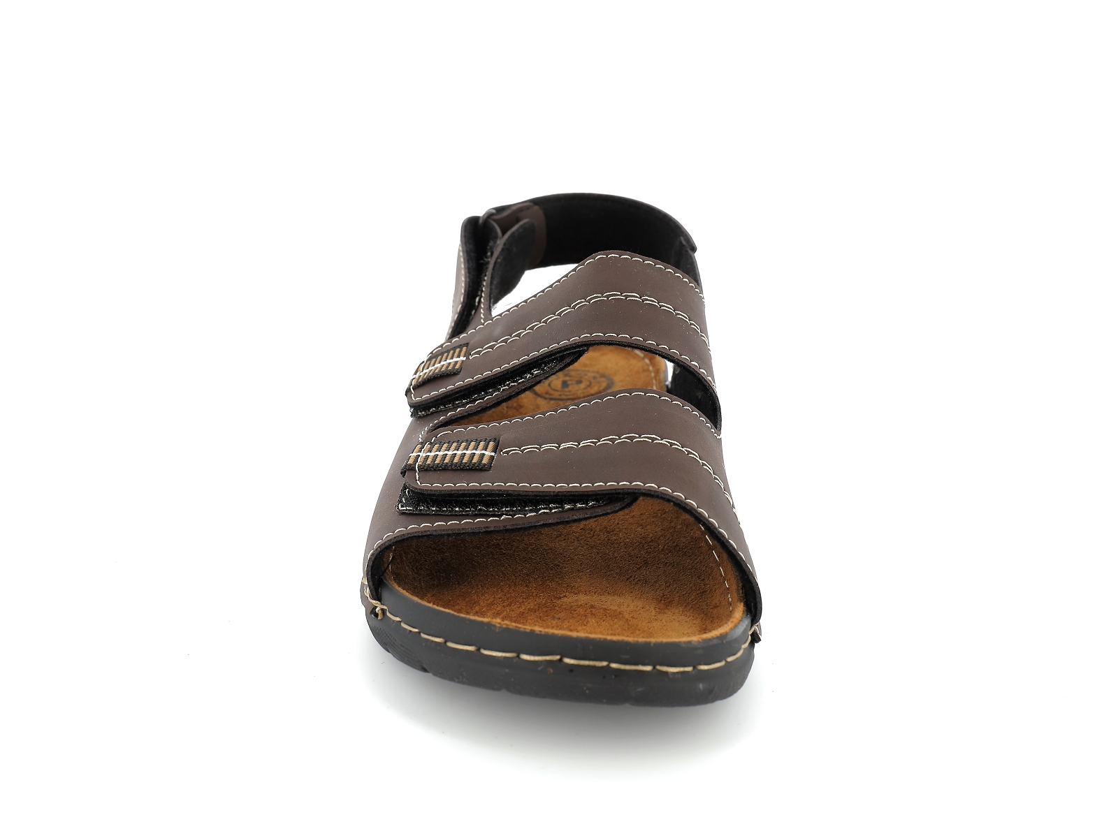 P brand-638 Synthétique Marron Foncé