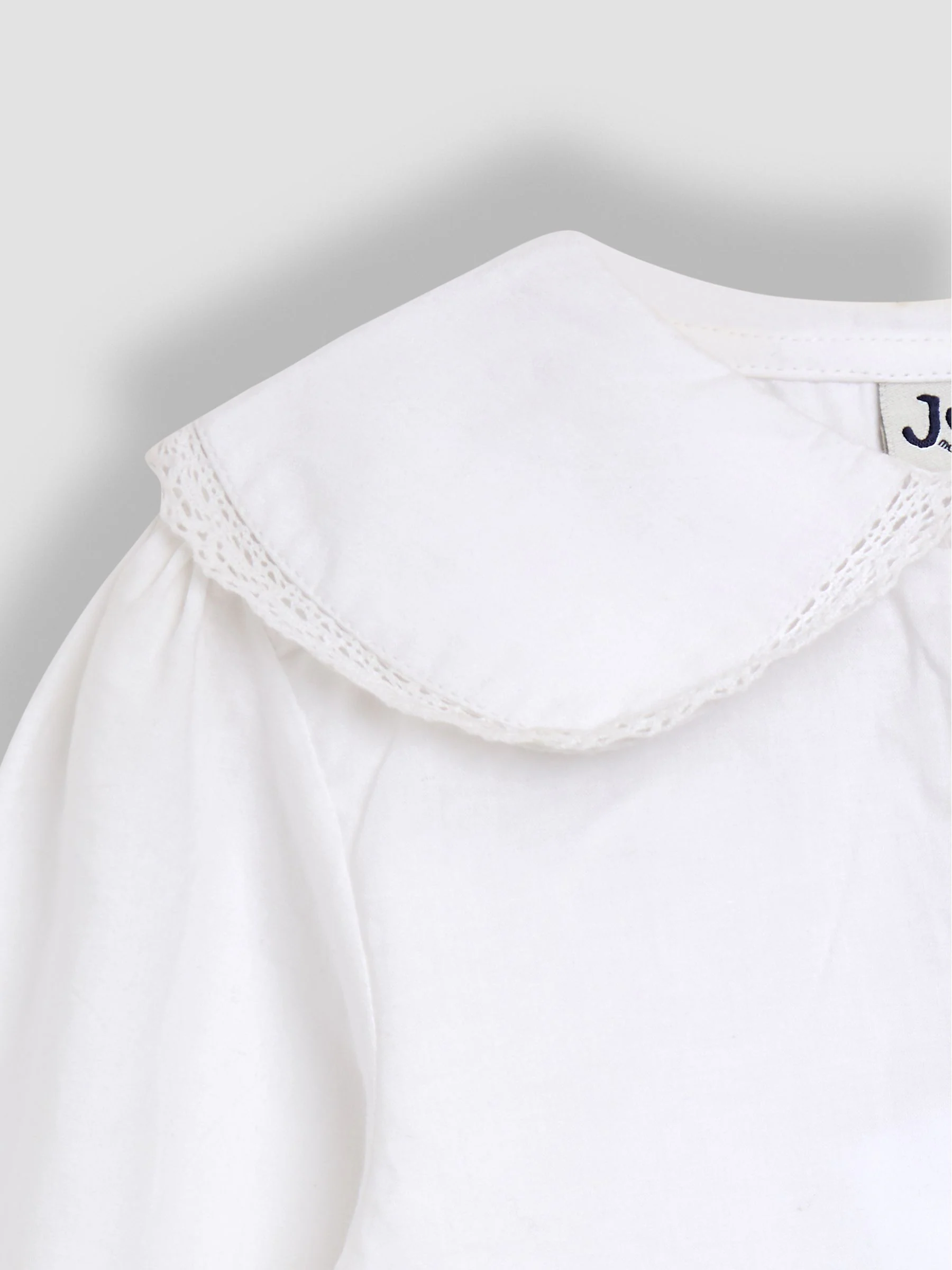 JoJo Maman Bébé Embroidered Cord Dungarees & Blouse Set