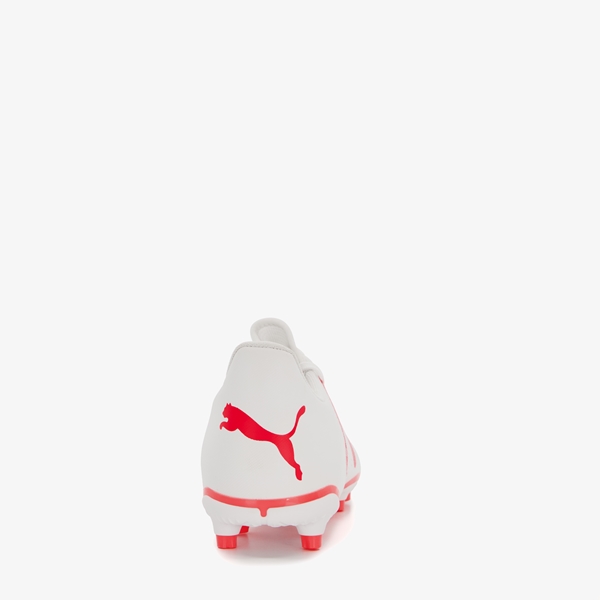 Puma Future Play FG/AG voetbalschoenen wit/rood
