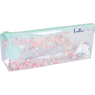 Trousse triangulaire Confettis - 1 compartiment - différents modèles disponibles - Oberthur