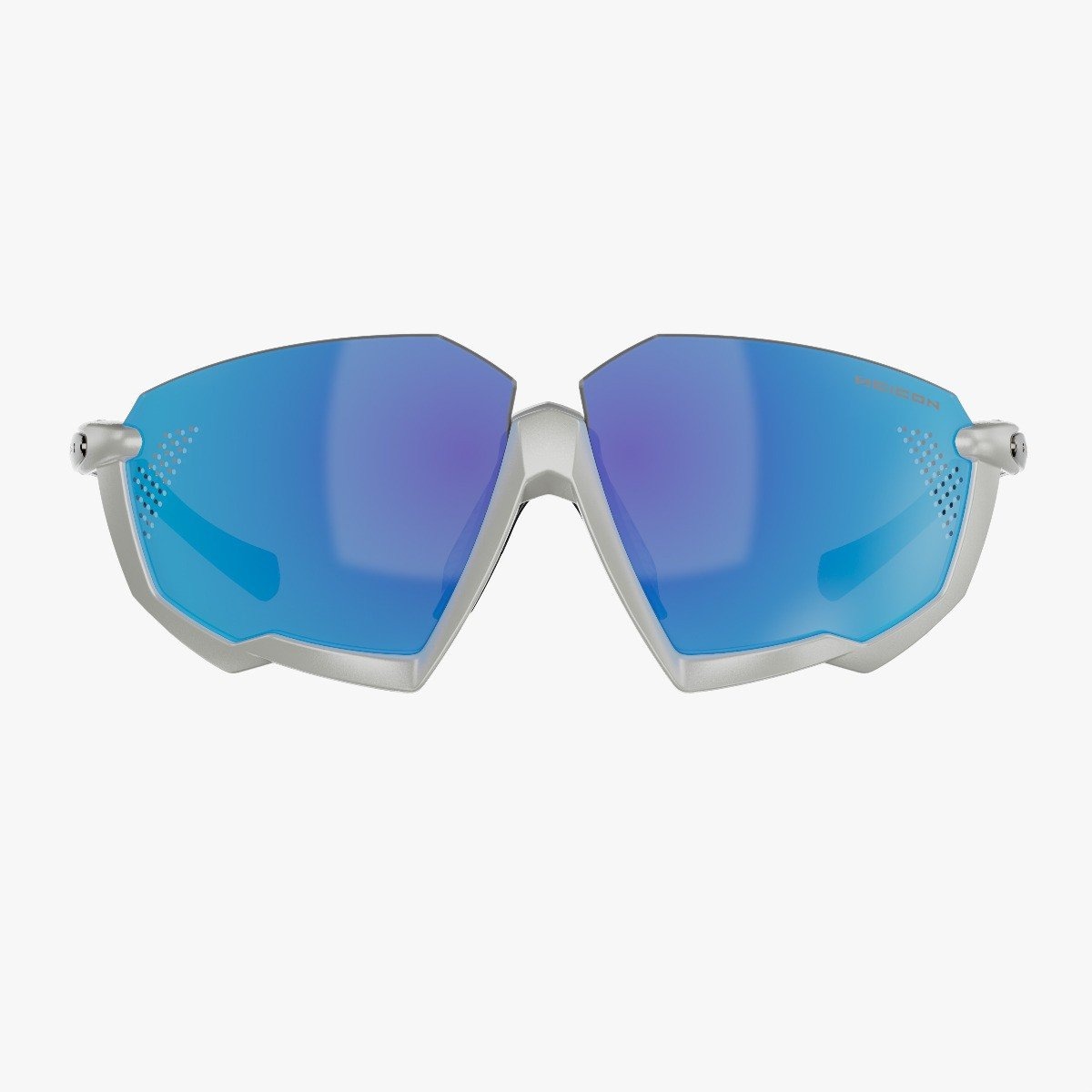 Scicon Aerojet Titanium cykelbriller Metal White Multimirror Blue