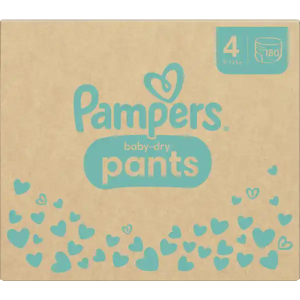 Baby Dry Pants Gr. 4 (9-15kg) Monatsbox