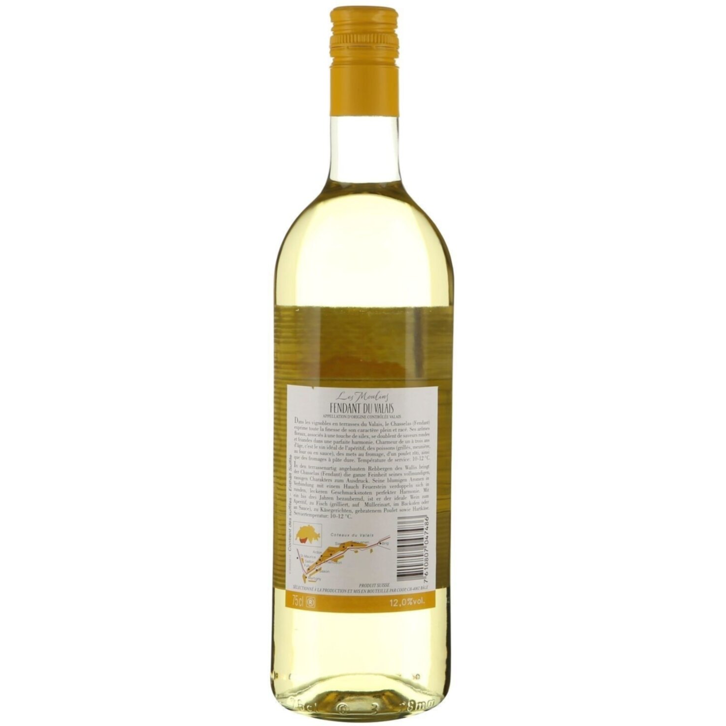 Valais AOC Fendant Les Moulins -75cl