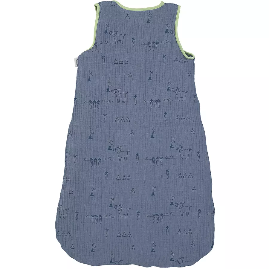 Sterntaler Musselin-Schlafsack Emmis Garden blau