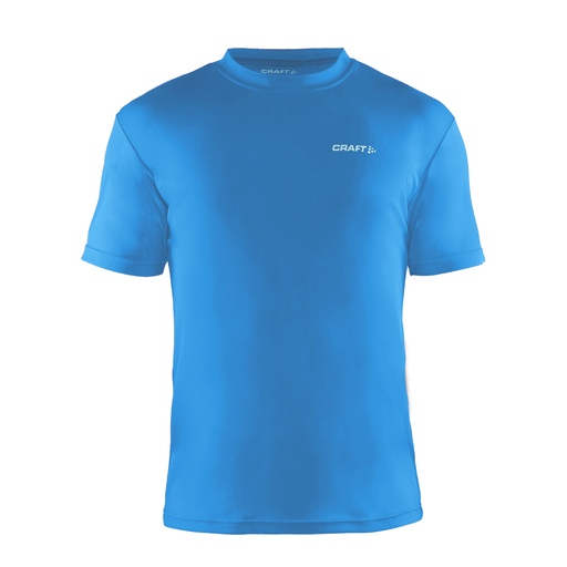 Camiseta esportiva masculina Prime Craft, respirável e leve (azul sueco)