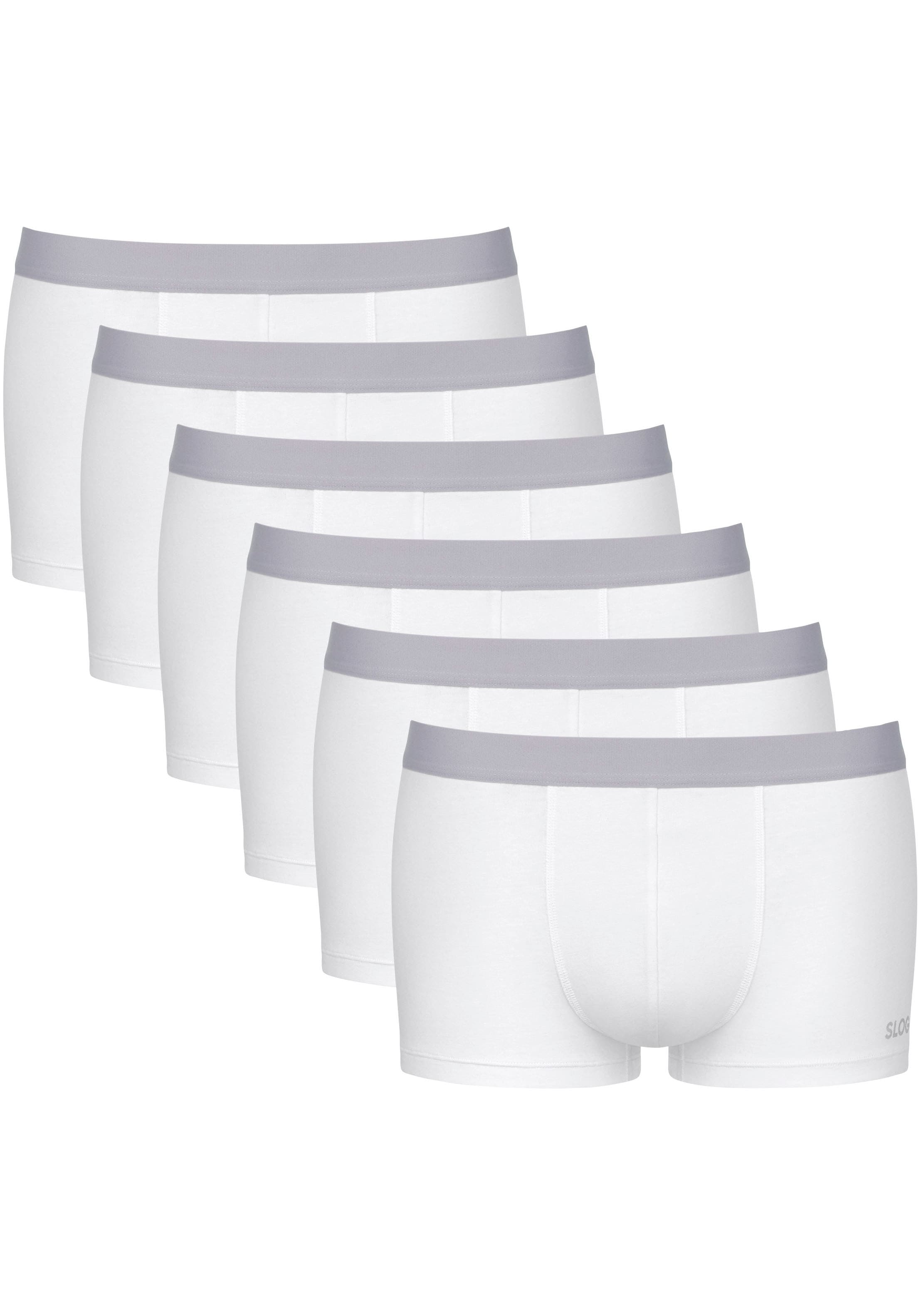 sloggi Hipster »Men GO ABC 2.0«, 6 Stk. weich, Baumwollmix, elastischer Logobund, Baisc, ohne Eingriff