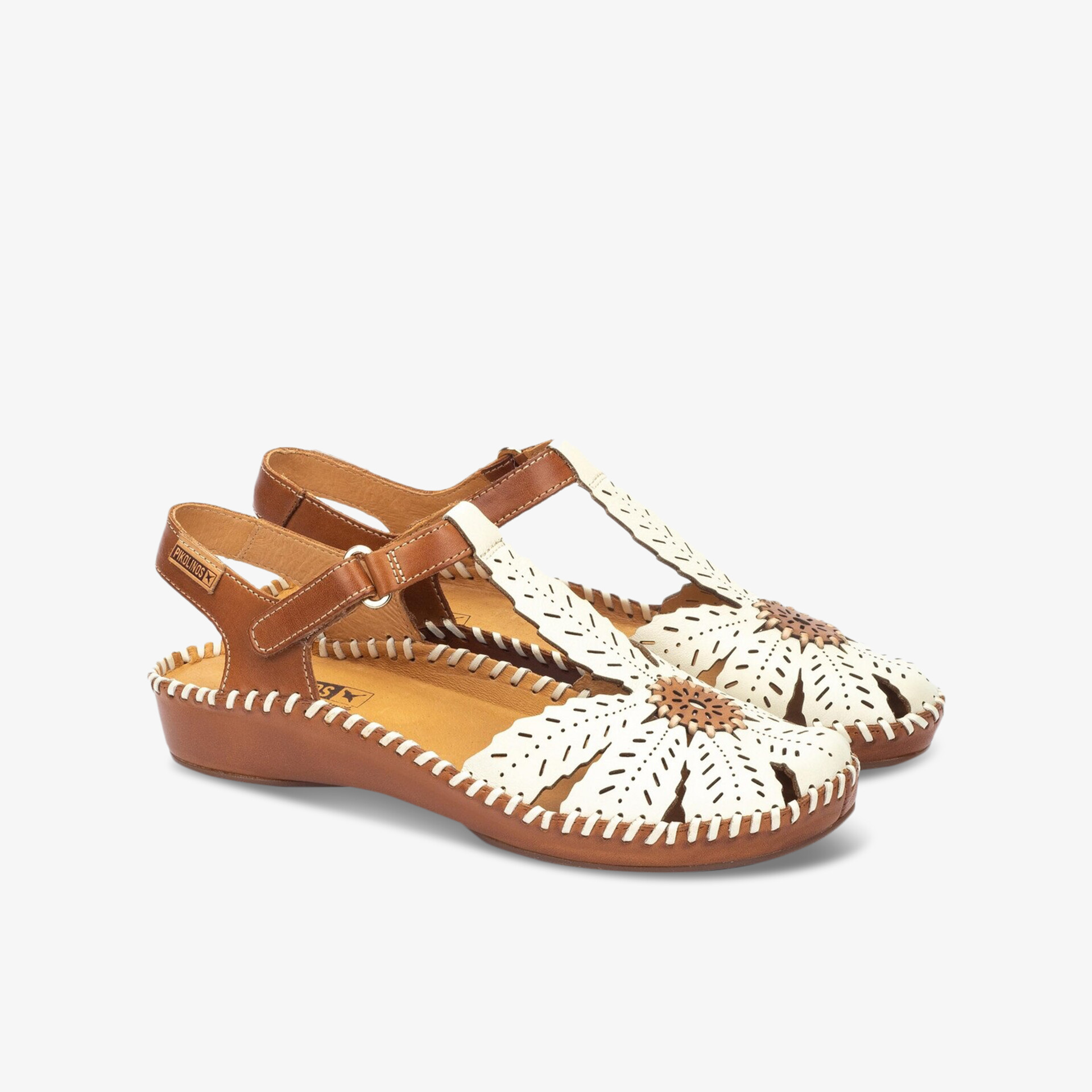 PIKOLINOS Damen Sandalen weiß
