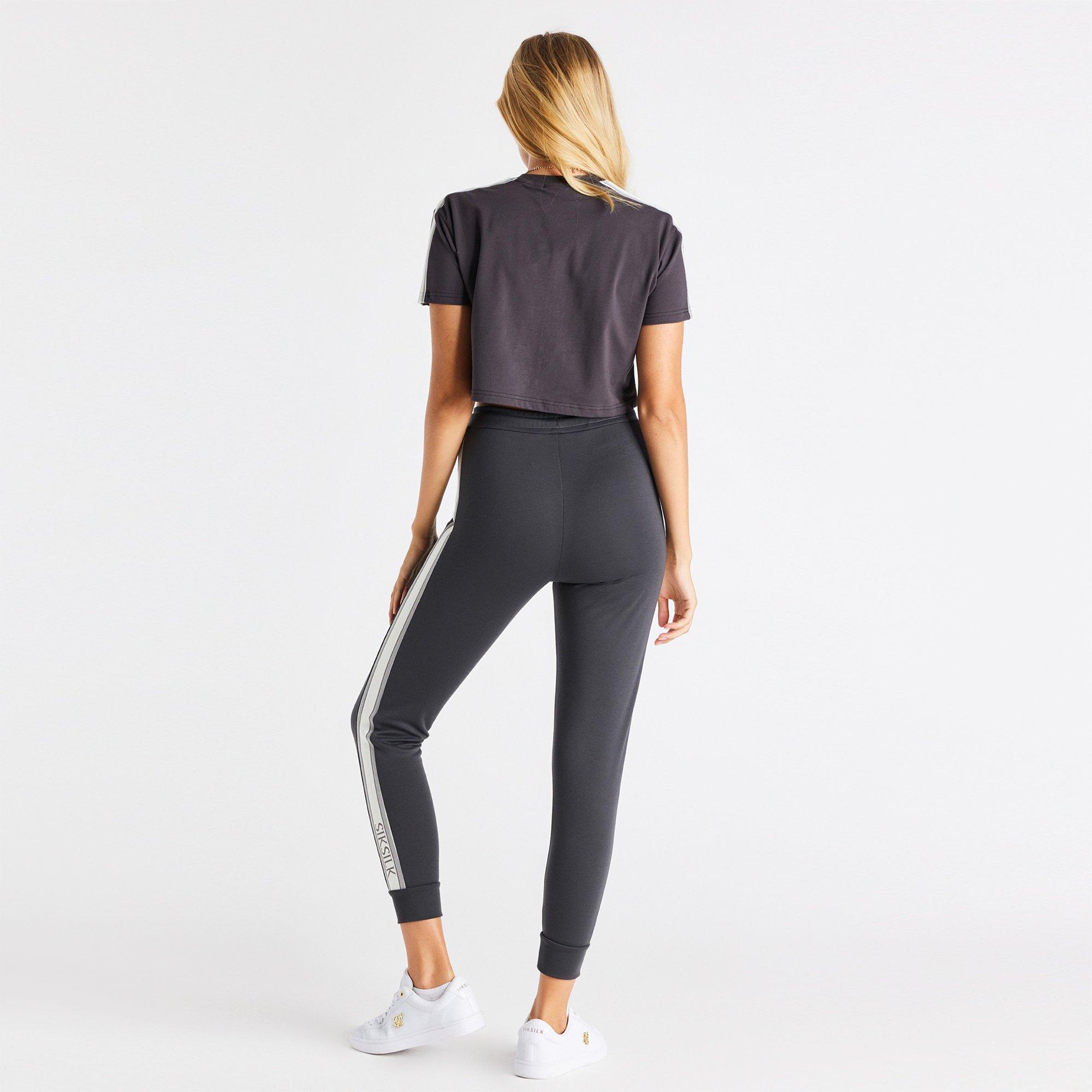 SikSilk SS Logo T Shirt Womens