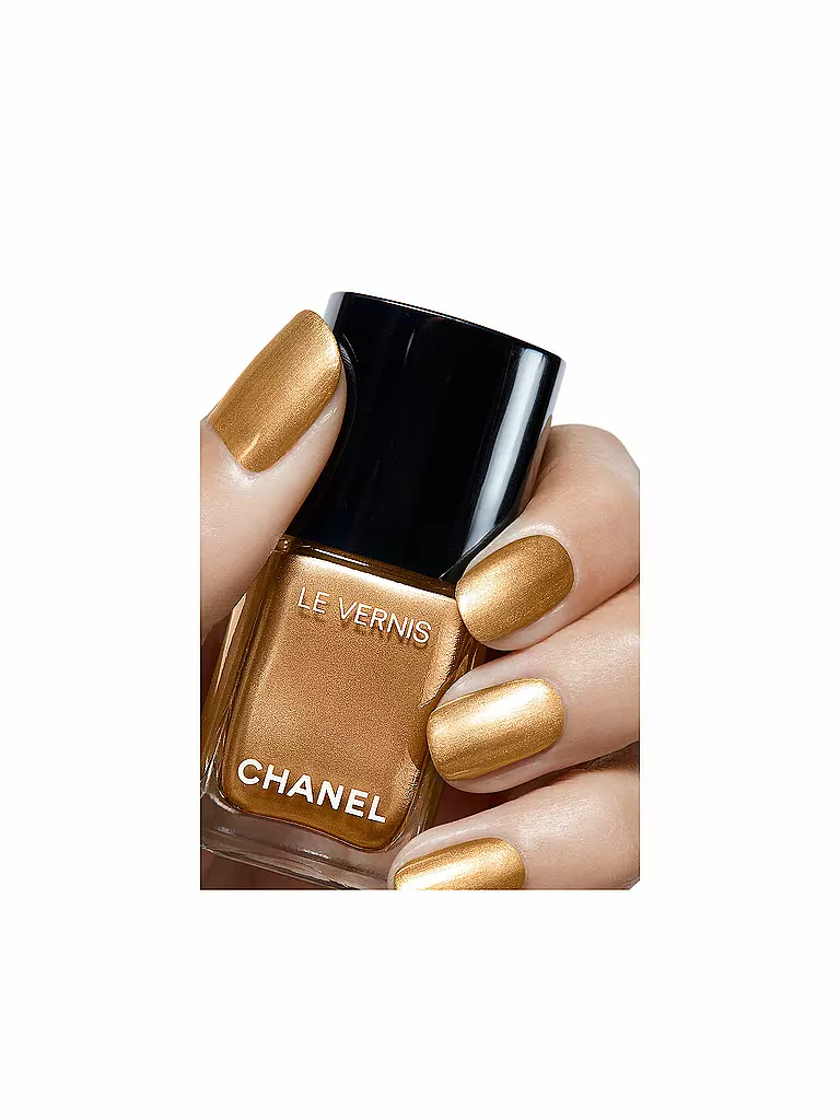 CHANEL NAGELLACK – FARBE UND GLANZ MIT LANGEM HALT 13ML gold