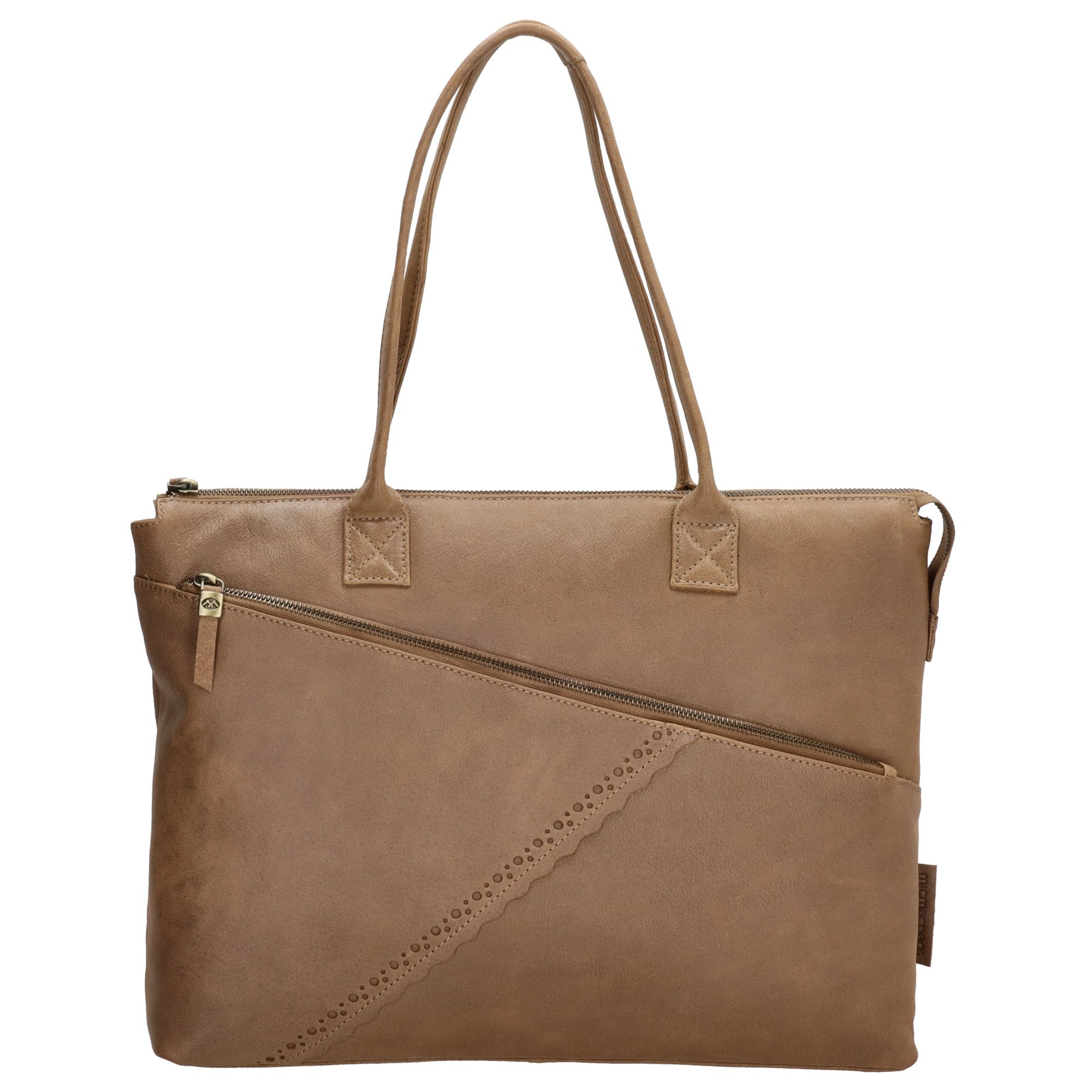 Micmacbags Marrakech Laptoptas 15,6 inch Taupe