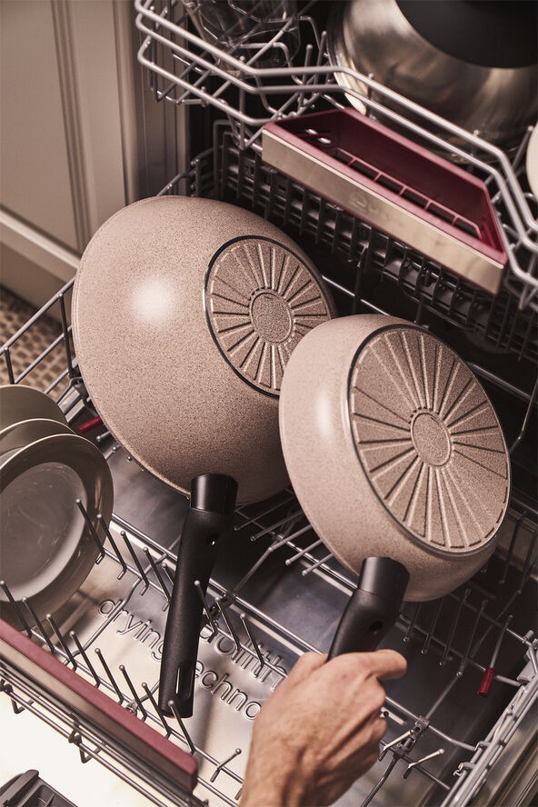 Ballarini Ledro Stegepande 20 Beige Rund Alu Beige