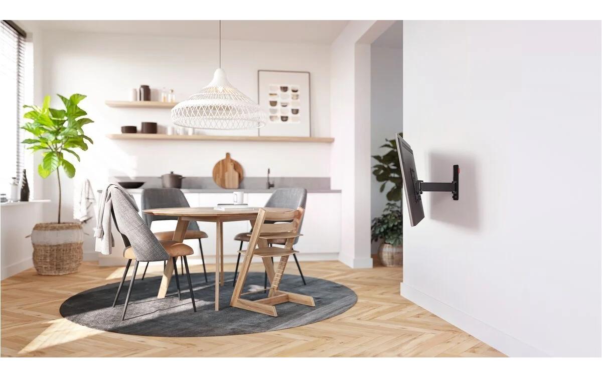 Wandhalterung COMFORT TVM 3225B Schwarz<br>Schwenkbare TV-Wandhalterung für 19