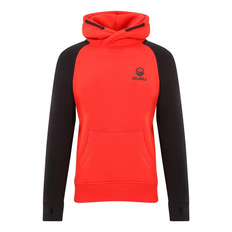 Sweat Homme Guru Hoodie - Rouge/Noir