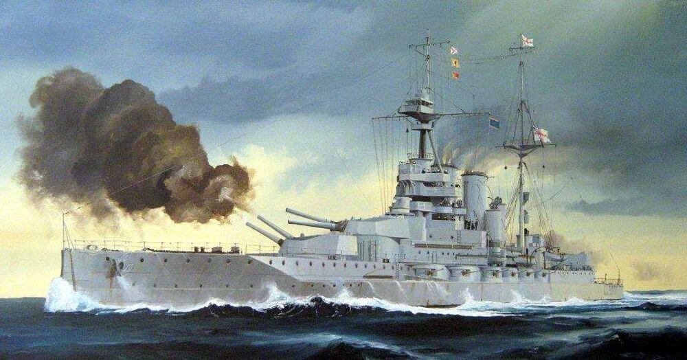 1/700 HMS Queen Elizabeth, 1918