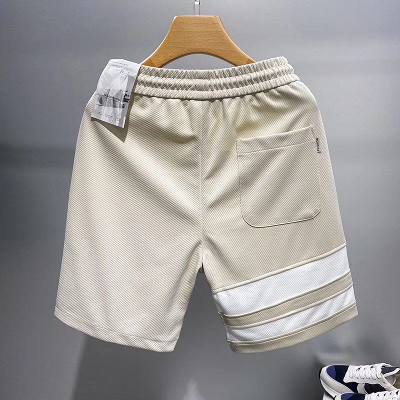 Craltuxe - Gestreepte joggingbroek met trekkoord in de taille