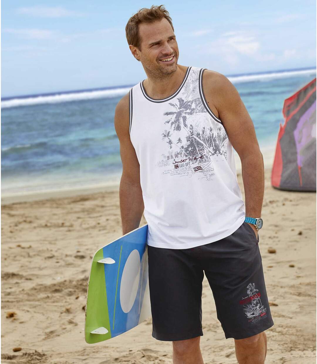 Bermuda de Bain Surfing