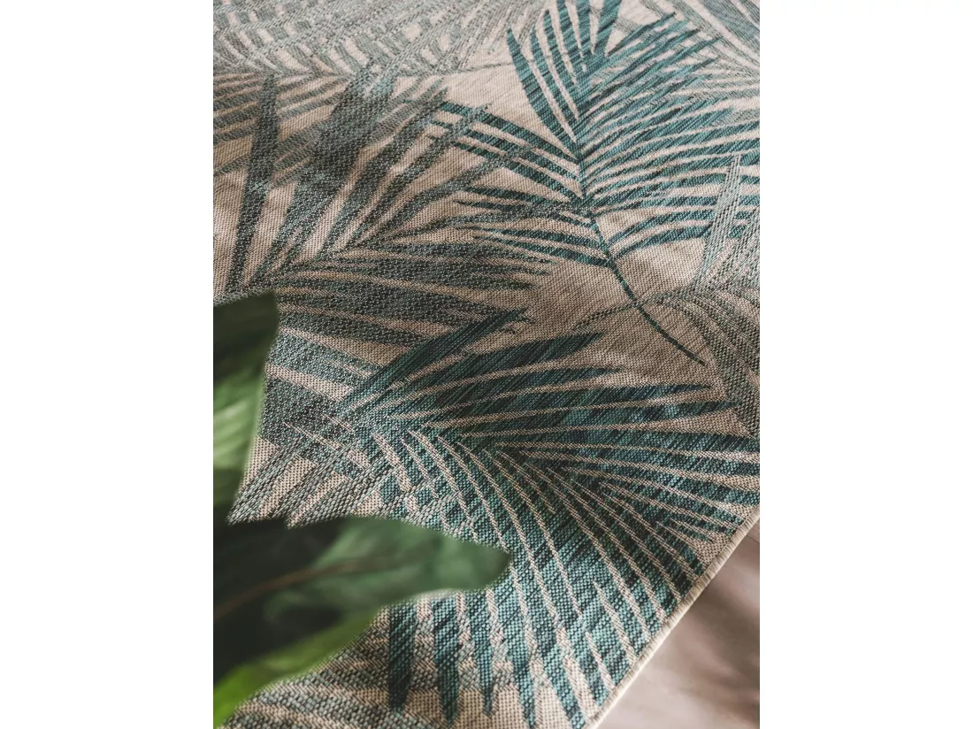 Tapis d'extérieur & intérieur Cleo Bleu 120x170 cm