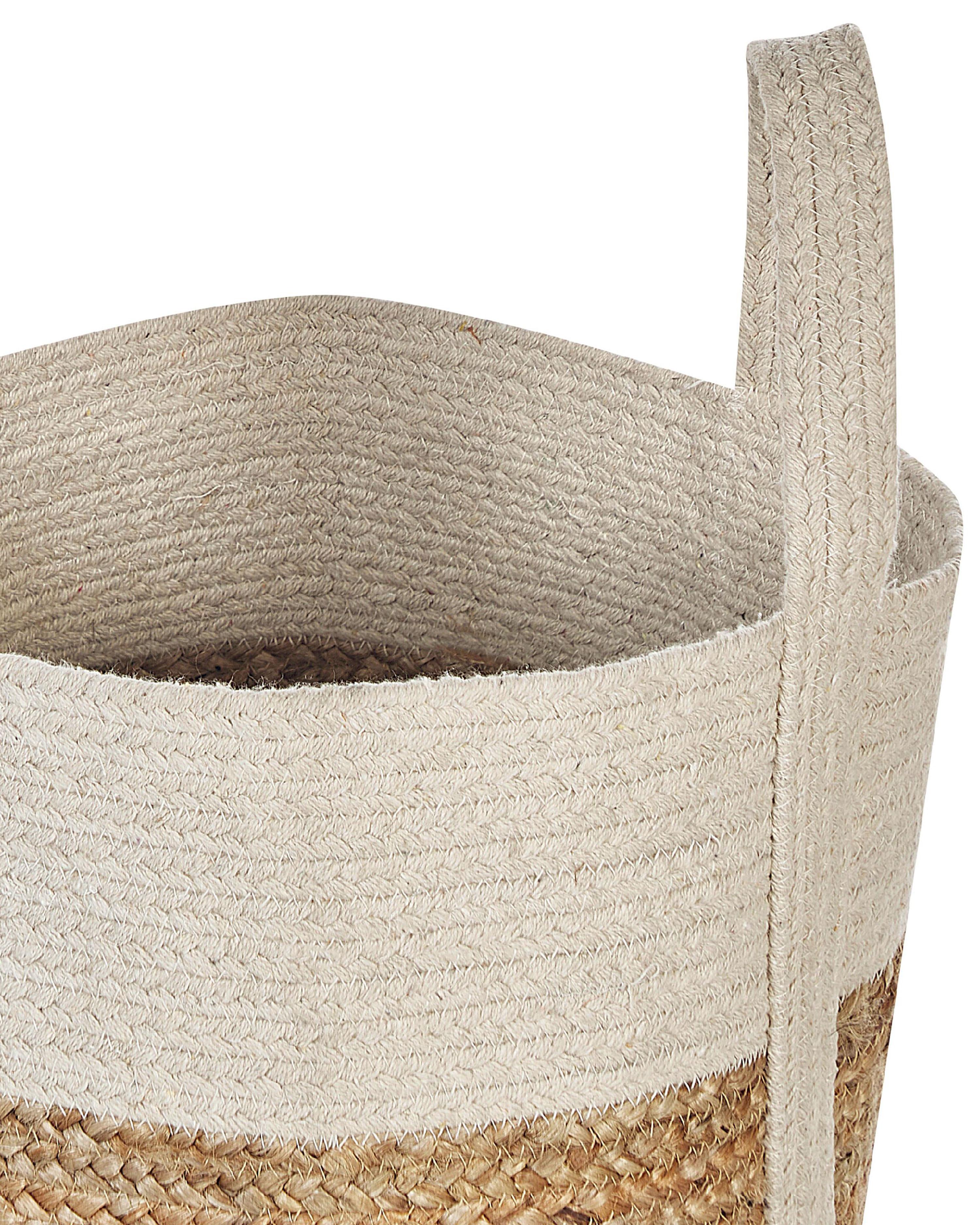 Mand SONIPAT Jute Natuurlijk