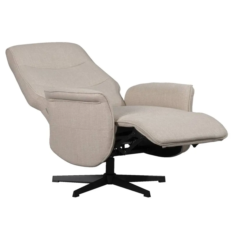 Relaxfauteuil Boaz - elektrisch verstelbaar - zand
