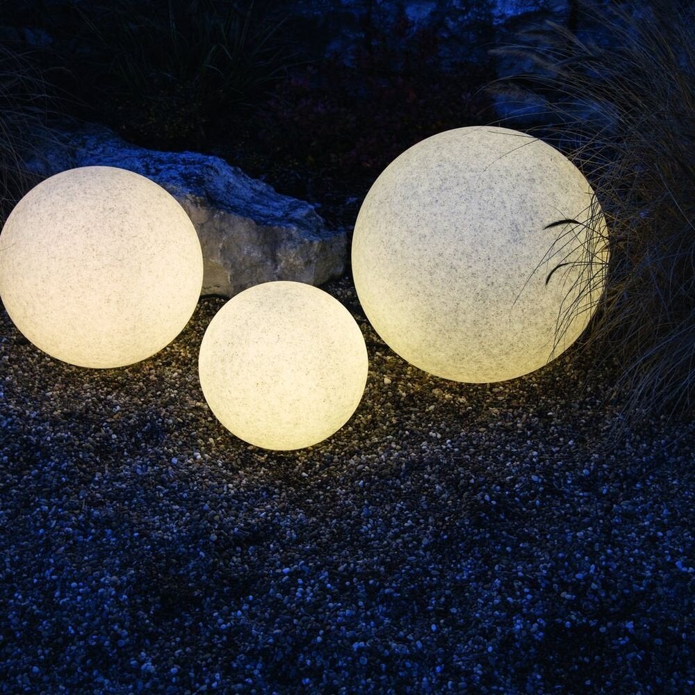 Mundan lichtbol in graniet 300mm E27