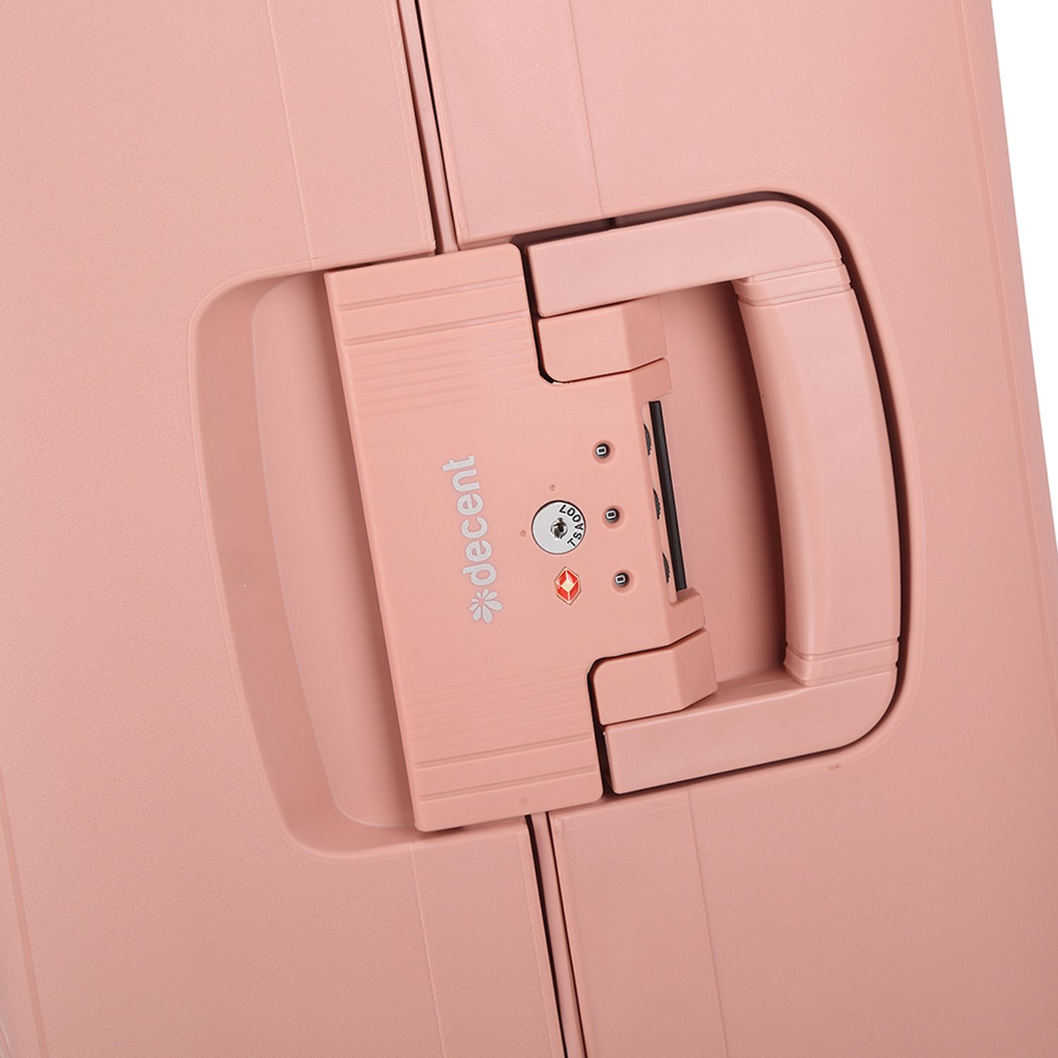 Decent Axiss-Fix 4 Wiel Trolley 78 licht roze