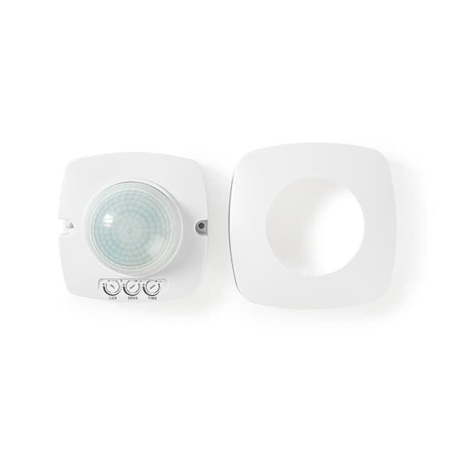 Nedis bevægelsesdetektor | Indendørs og Udendørs | 3-Wire | Type F (CEE 7/7) | 360 ° | 5