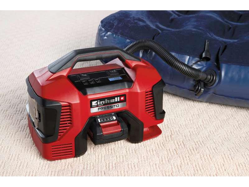 Einhell Akku-Kompressor Hybrid Pressito Kit Mitglied der Power X-Change-Familie