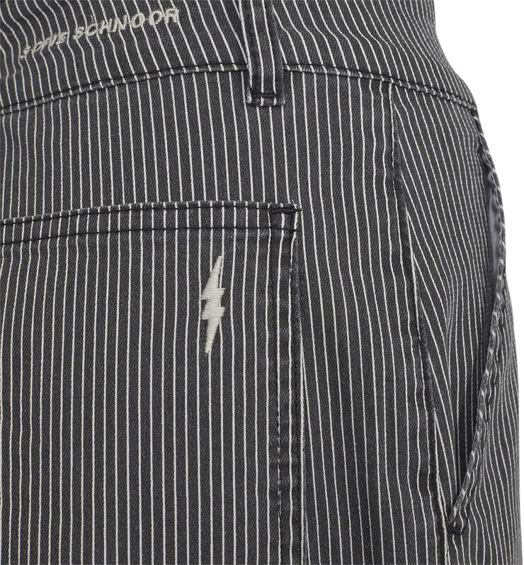 Sofie Schnoor Trousers Black thin stripe