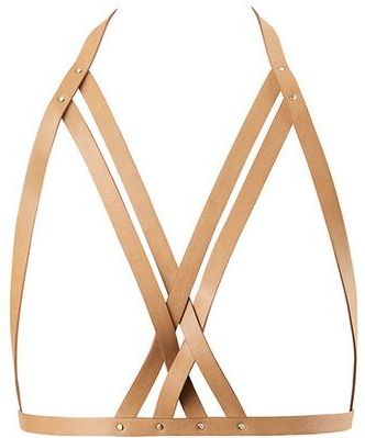 Bijoux Indiscrets - Maze Halter BH Harnas Bruin