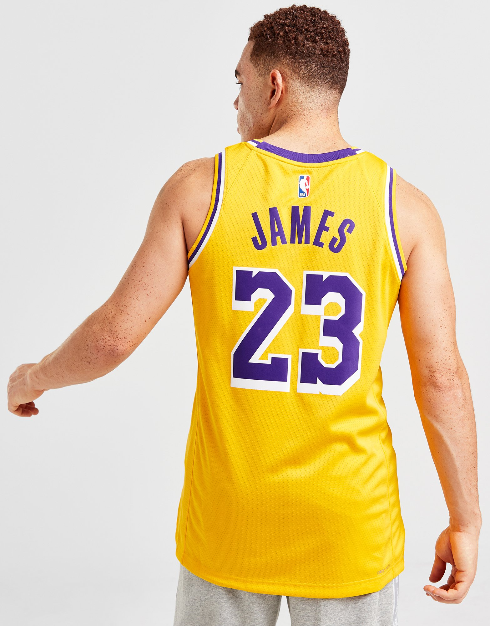Nike Maillot NBA LA Lakers James #23 Homme