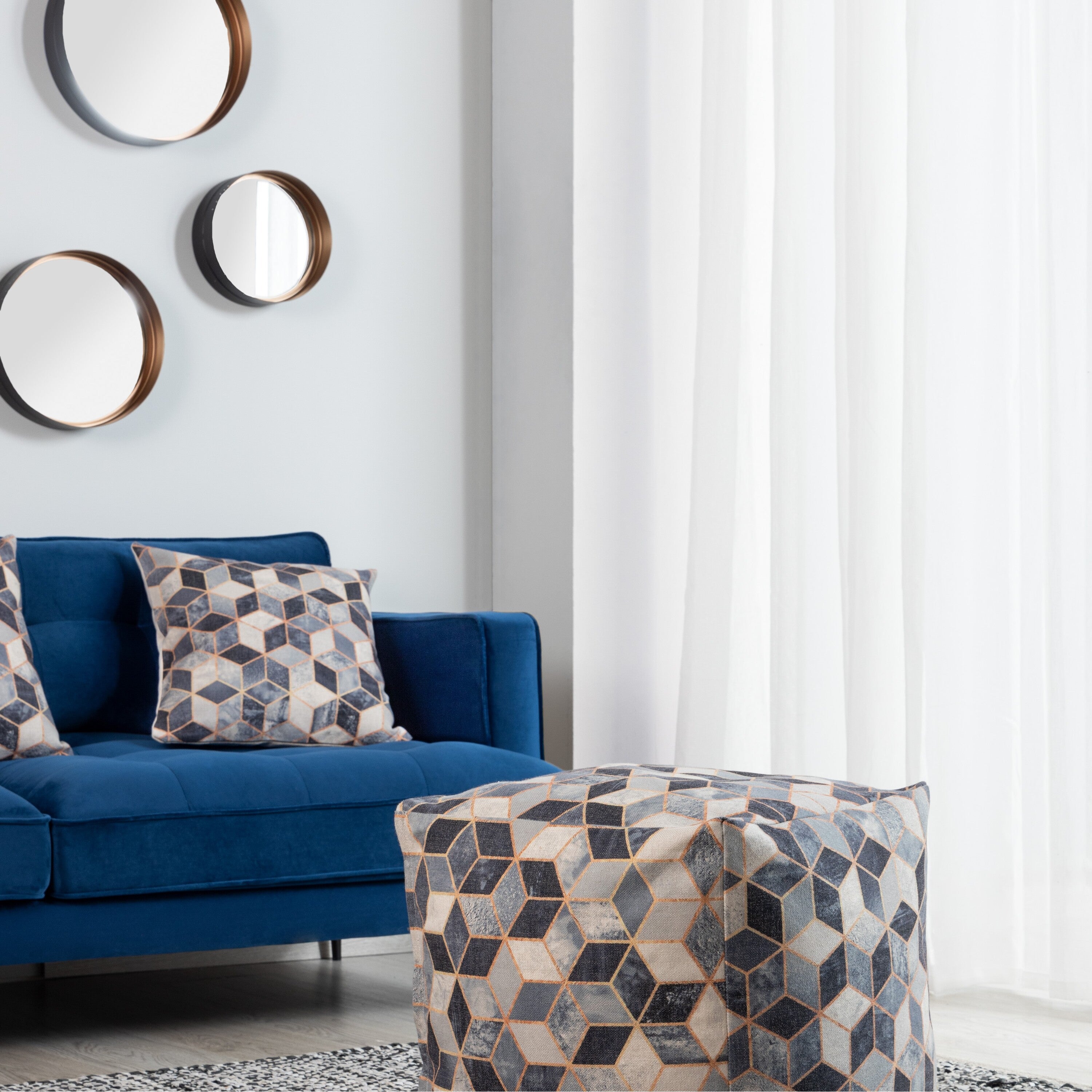 Kave Home Wilton Spiegel Set van 3